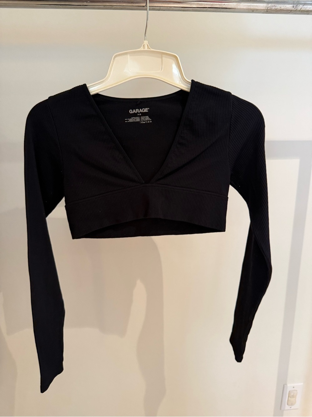 Garage Ribbed Long-Sleeve Tops - Picture 3 of 3